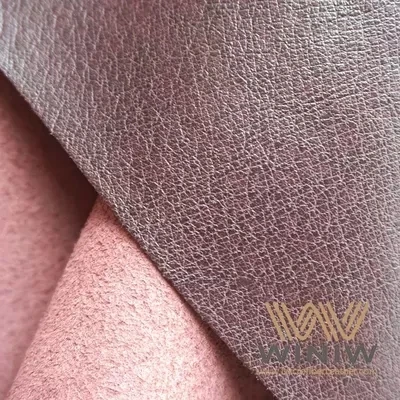 Reinforced Structure Maintenance Free Shoe Lining Synthetic Microfiber Leather Fabric